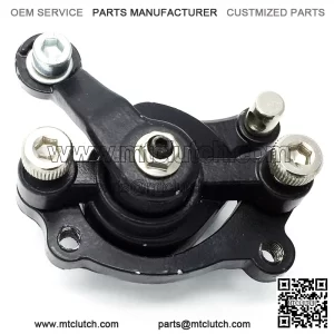 Front + Rear Disc Brake Calipers Pads 49cc Mini PIT Dirt Quad Pocket Rocket Bike(left opening)