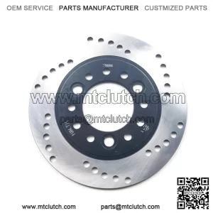 180mm inner hole 58mm 3 hole black silver disc brake rotor