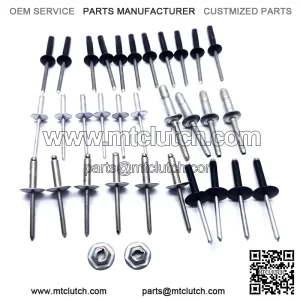 EZGO TXT Gasoline and Electric Golf Cart Complete Body Rivet Kit