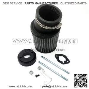 62mm Inlet Air Filter Cleaner Kit for Predator 212cc 6.5 HP GX160 GX200 Mini Bike Trailmaster mid XRX Go Kart Cart Parts