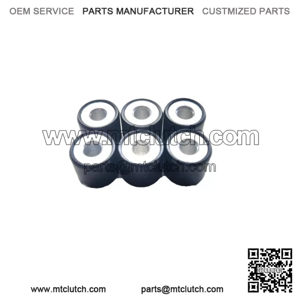 19x17-8.5g black clutch beads