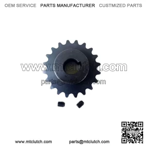 20T Tooth #35 Sprocket Gear with 5/8" Bore for Jackshaft Mini Bike Go Kart