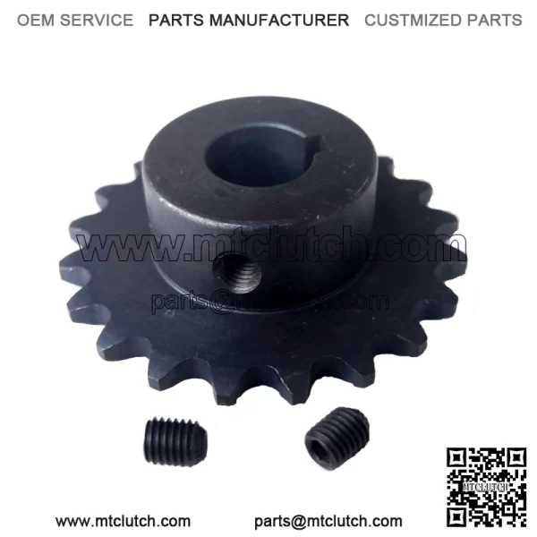 20T Tooth #35 Sprocket Gear with 5/8" Bore for Jackshaft Mini Bike Go Kart - Image 2