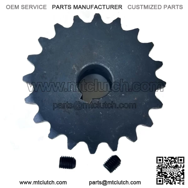 20T Tooth #35 Sprocket Gear with 5/8" Bore for Jackshaft Mini Bike Go Kart - Image 4