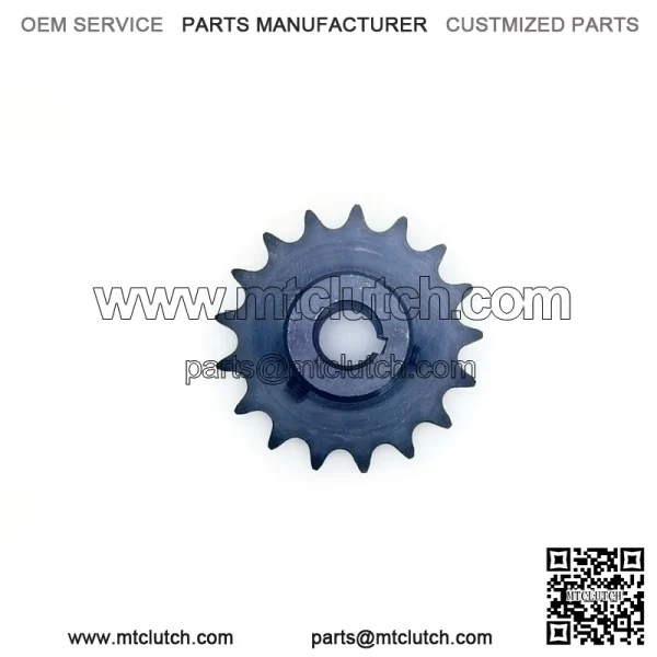 17T jackshaft sprocket #40/41/420 5/8" bore