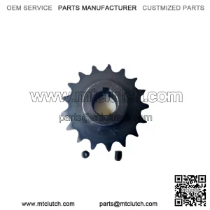 17T jackshaft sprocket #40/41/420 3/4" bore