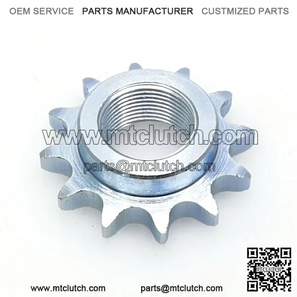 12T #420 Silver Sprocket