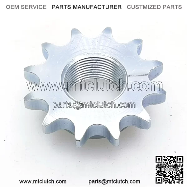 12T #420 Silver Sprocket - Image 4