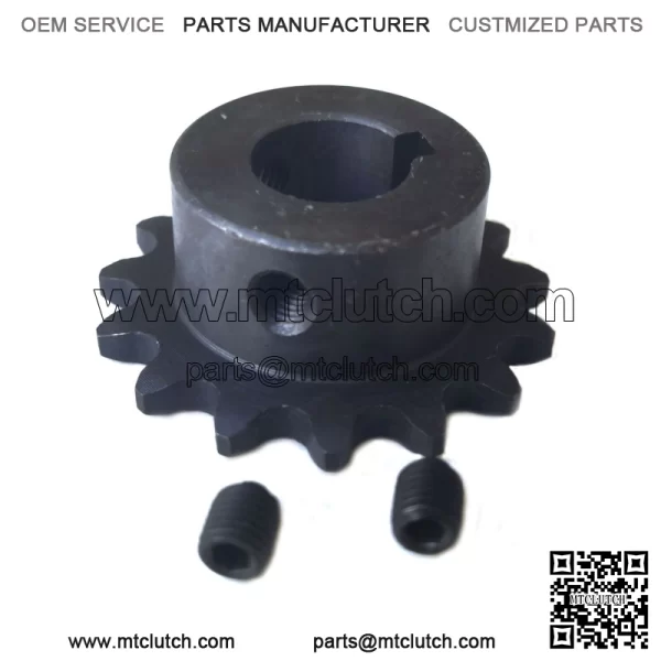 15 Tooth 35 Chain 5/8" Bore Torque Converter Sprocket 2194 - Image 2