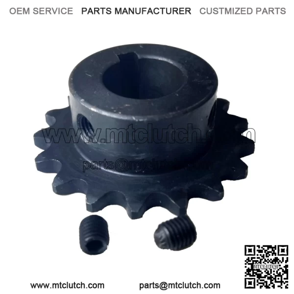 17 Tooth 35 Chain 3/4 Bore Jackshaft "B" Sprocket (T shape) - Image 2