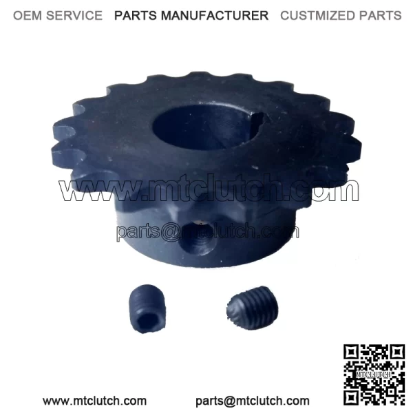 17 Tooth 35 Chain 3/4 Bore Jackshaft "B" Sprocket (T shape) - Image 4