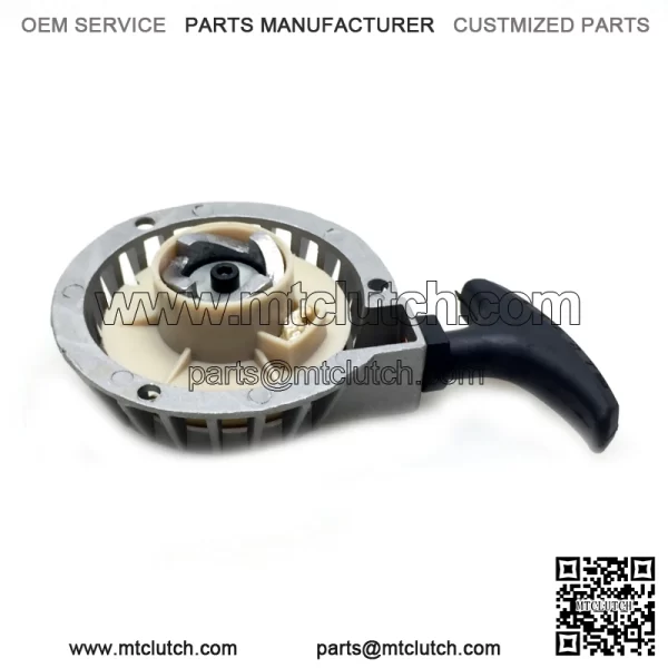 Pull Start Short Metal Type 1 Silver 47cc 49cc Air Cooled Mini Moto - Image 3
