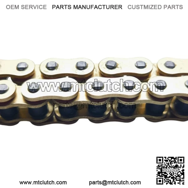 Gold 428 X-Ring Chain 120 Links With Connecting Master Link Motorcycle - Image 4