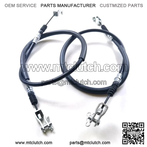 2pcs Club Car DS Brake Cable Set 1981-1999 Gas and Electric Golf Cart Parts 42" - Image 4