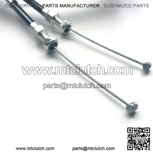 330-9371 Emergency Brake Cable Kit Floor Mount Parking Disc Drum - Image 4
