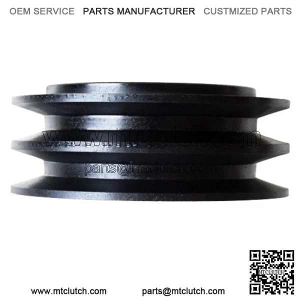 25.4mm 1" centrifugal clutch Double 'B' profile 138mm V pulley 19hp 2B138-25.4-54mm (Black) - Image 3