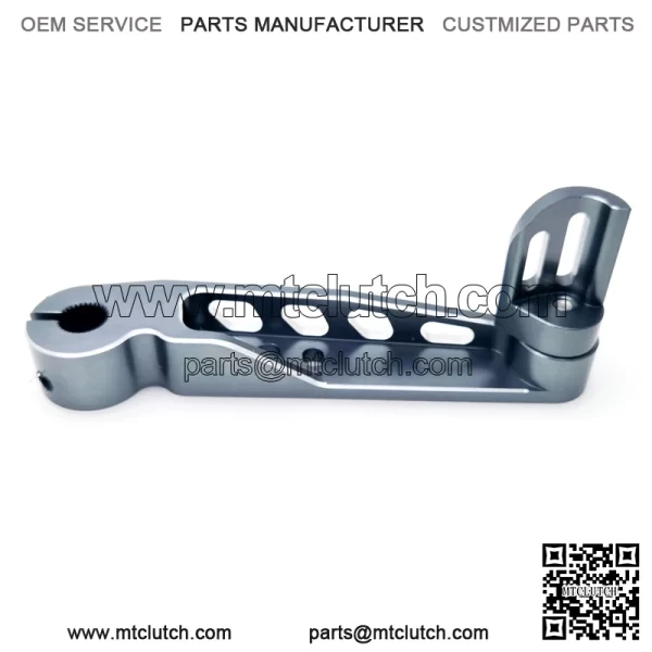 Titanium gray GY6 modified foot start lever - Image 2