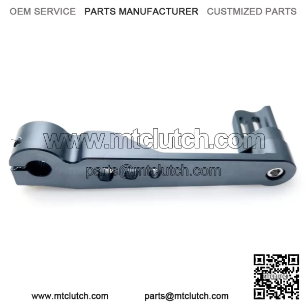 Titanium gray GY6 modified foot start lever - Image 3