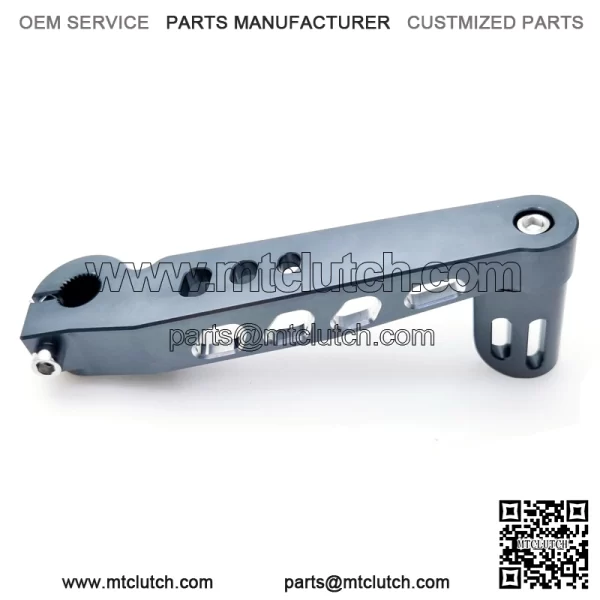 Titanium gray GY6 modified foot start lever - Image 4