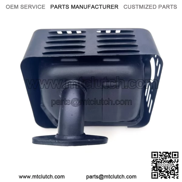 Replacement Gx160 5.5hp Gx200 6.5hp Muffler Exhaust Assembly with Exhaust-U type with holes - Image 3