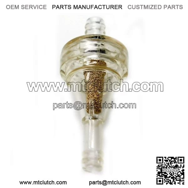 1/4" Clear Fuel Filter - Image 2