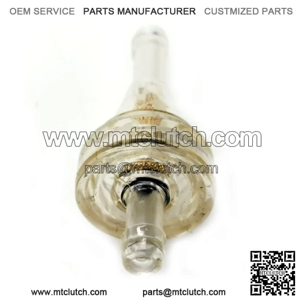 1/4" Clear Fuel Filter - Image 3