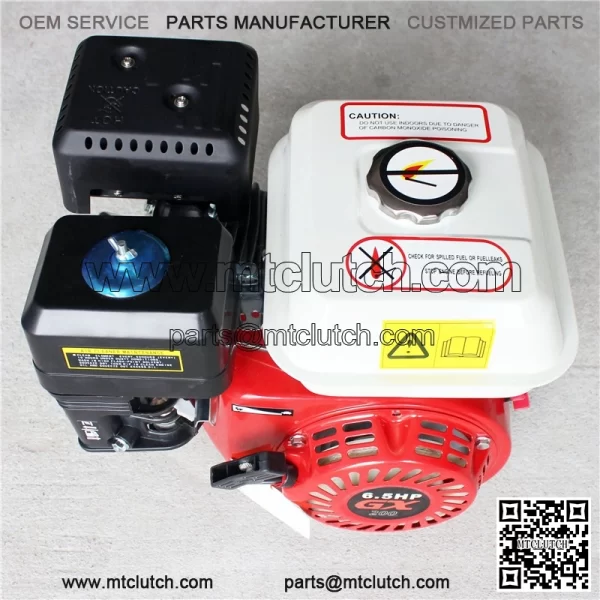 Honda GX200 Bare Engine Electric Start (black white red hand start)