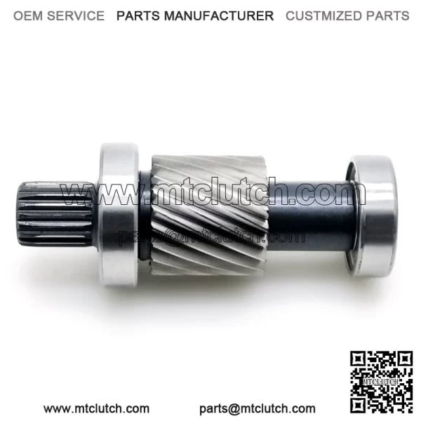 GOLF CART INPUT SHAFT 19 SPLINE 21 TOOTH FOR EZGO MARATHON 1988-1994, TXT 1994+