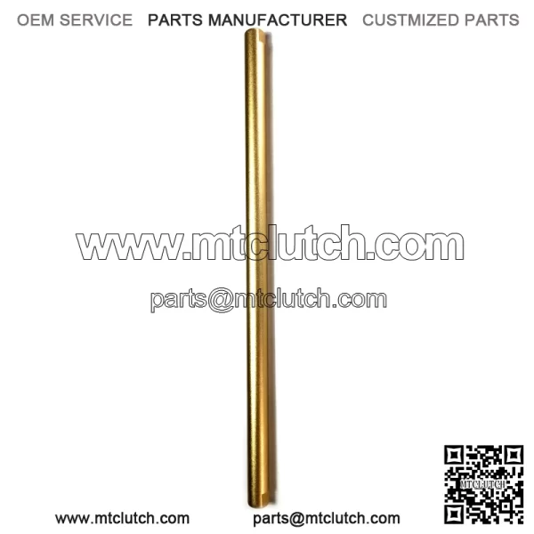 12mmx268mm golden aluminum shaft