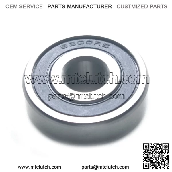 Deep Groove Ball Bearing 6200RS Single Sealed, 10mm x 30mm x 9mm Chrome Steel - Image 2