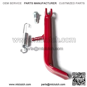 Mini Bike Kickstand w/Spring for Coleman CT200U CT200U-EX BT200X CT200U-EXR Axis M200 212cc 196cc 200cc 6.5hp Powersports Mini Bike Parts (Red)