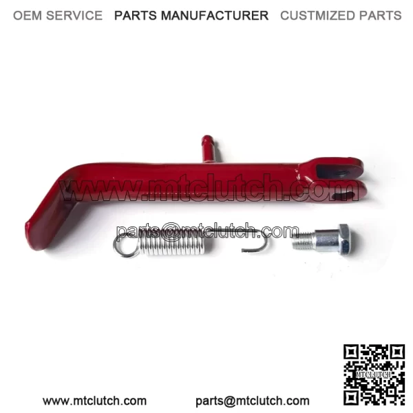 Mini Bike Kickstand w/Spring for Coleman CT200U CT200U-EX BT200X CT200U-EXR Axis M200 212cc 196cc 200cc 6.5hp Powersports Mini Bike Parts (Red) - Image 2