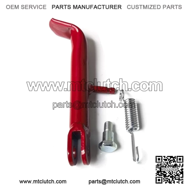 Mini Bike Kickstand w/Spring for Coleman CT200U CT200U-EX BT200X CT200U-EXR Axis M200 212cc 196cc 200cc 6.5hp Powersports Mini Bike Parts (Red) - Image 3