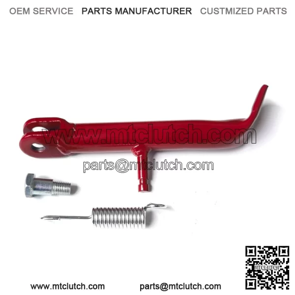 Mini Bike Kickstand w/Spring for Coleman CT200U CT200U-EX BT200X CT200U-EXR Axis M200 212cc 196cc 200cc 6.5hp Powersports Mini Bike Parts (Red) - Image 4