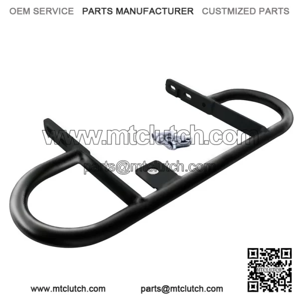 Rear Back Wide Bumper Grab Bar Suzuki LTZ400 Kawasaki KFX400 2004-2008 ATV Black - Image 2