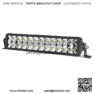 UTV Hood Scoop Mount 14inch LED Work Light Bar Driving FOG For CFMOTO ZForce 950