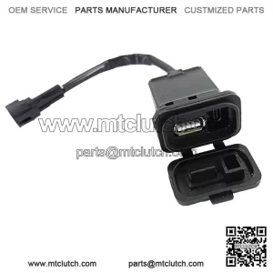 For CFMOTO 800NK 450SR 250SR Type CB Charger Socket Splitter Power Adapter