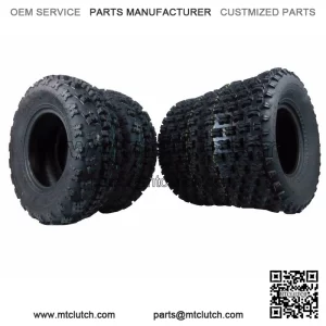 21x7-10 & 20x10-9 ATV TIRE SET (All 4 Tires) Kawasaki KFX400 450R Suzuki LTZ400