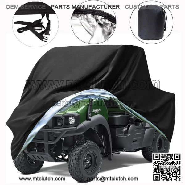 Utility Vehicle UTV Cover Rain Dust For CFMOTO ZFORCE 500 800 Trail EX - Image 2
