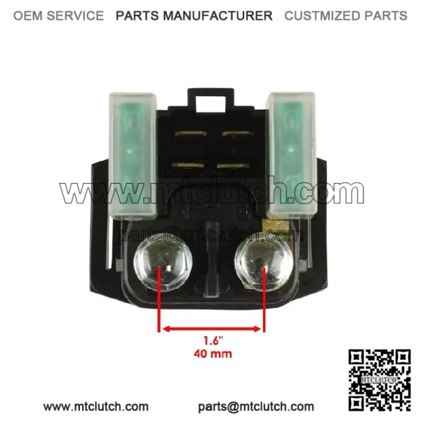 Starter Solenoid Relay for Yamaha YZF600 YZF-R6 YFZR6 YZFR6 - Image 2