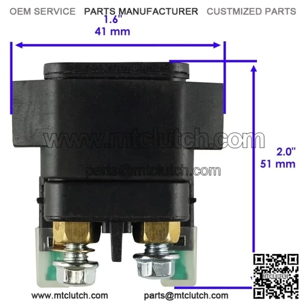 Starter Relay Solenoid for Yamaha YZFR1 YZF-R1 1999-2006 2009 - Image 2