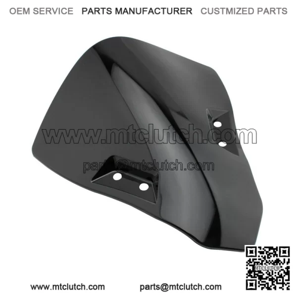 Black Windscreen Windshield Wind Deflector For CFMoto 250SR 300SR 2019-2022