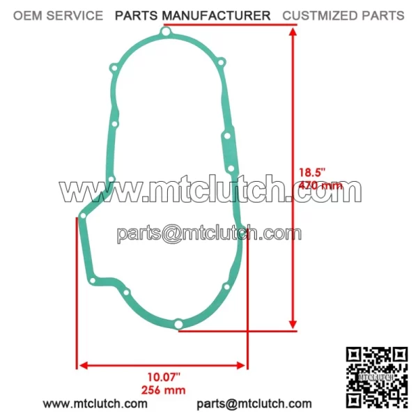 34955-89B 34955-89 34955-89A Clutch Cover Primary Gasket for Harley Davidson - Image 2