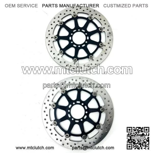 PAIR OF BRAKE DISCS BENELLI FRONT NEW ORIGINAL - Image 2