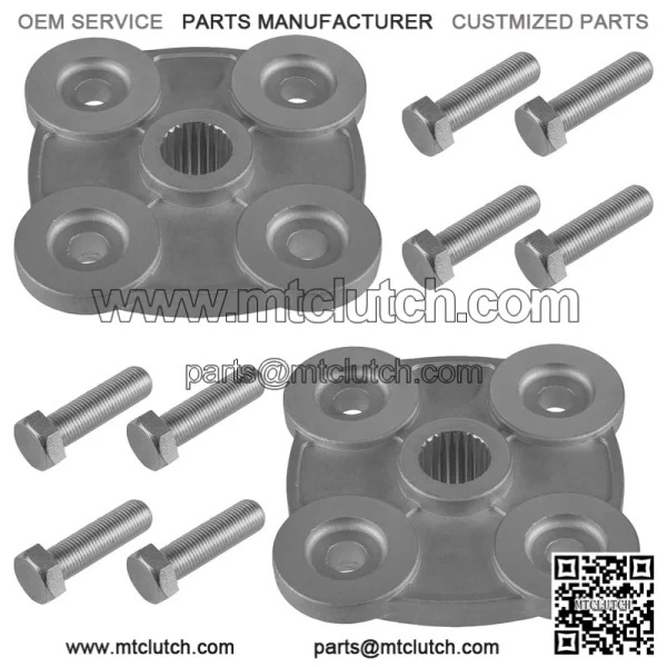 Polaris Scrambler 500 1997-1998/2005-2012 Rear Wheel Hubs w/Hardware (Left/Right) - Image 4