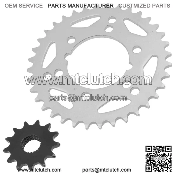 Polaris Scrambler 500 4X4 2000-2011 Front/Rear Sprockets Kit - Image 5