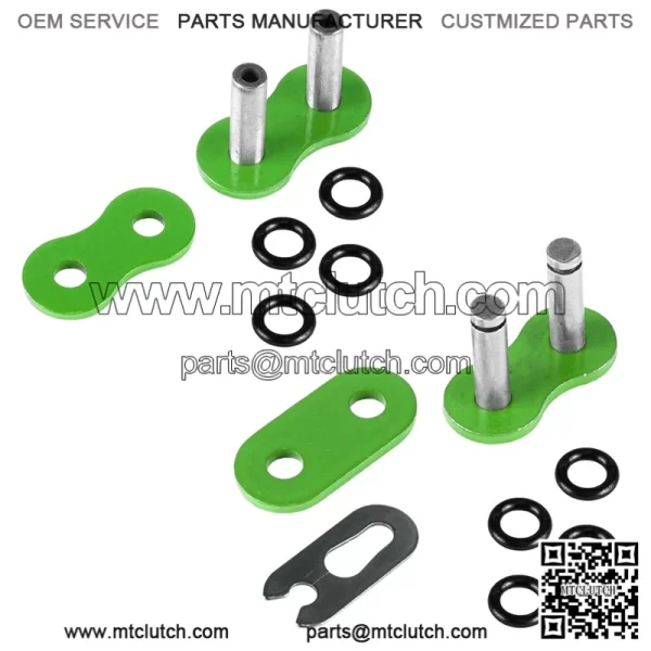 Polaris Scrambler 500 4X4 1997-2012 Green O-Ring Drive Chain - Image 5