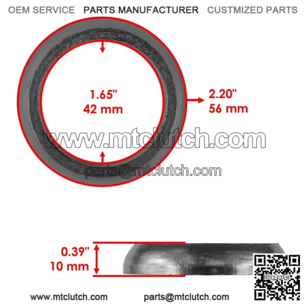 Polaris Scrambler 500 2000-2012 Exhaust Pipe & Gasket - 1261005-489 1261005-029 - Image 5