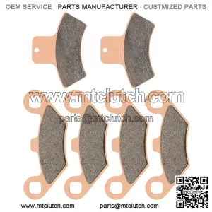 Polaris Scrambler 500 4X4 1998-2004 Front/Rear Brake Pads