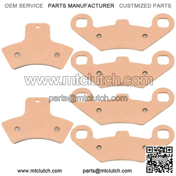 Polaris Scrambler 500 4X4 1998-2004 Front/Rear Brake Pads - Image 5